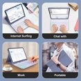 thumbnail image 4 of Keyboard Case for IOS Tablet 10.9 Inch 10th Generation 2022, Detachable BT Keyboard with RGB Light, Keyboard Cover Holder, 4 of 7