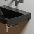 thumbnail image 3 of Ws Bath Collections Luxury 60.00 WG Luxury 23-13/16" Rectangular Ceramic Drop In Or Wall, 3 of 5