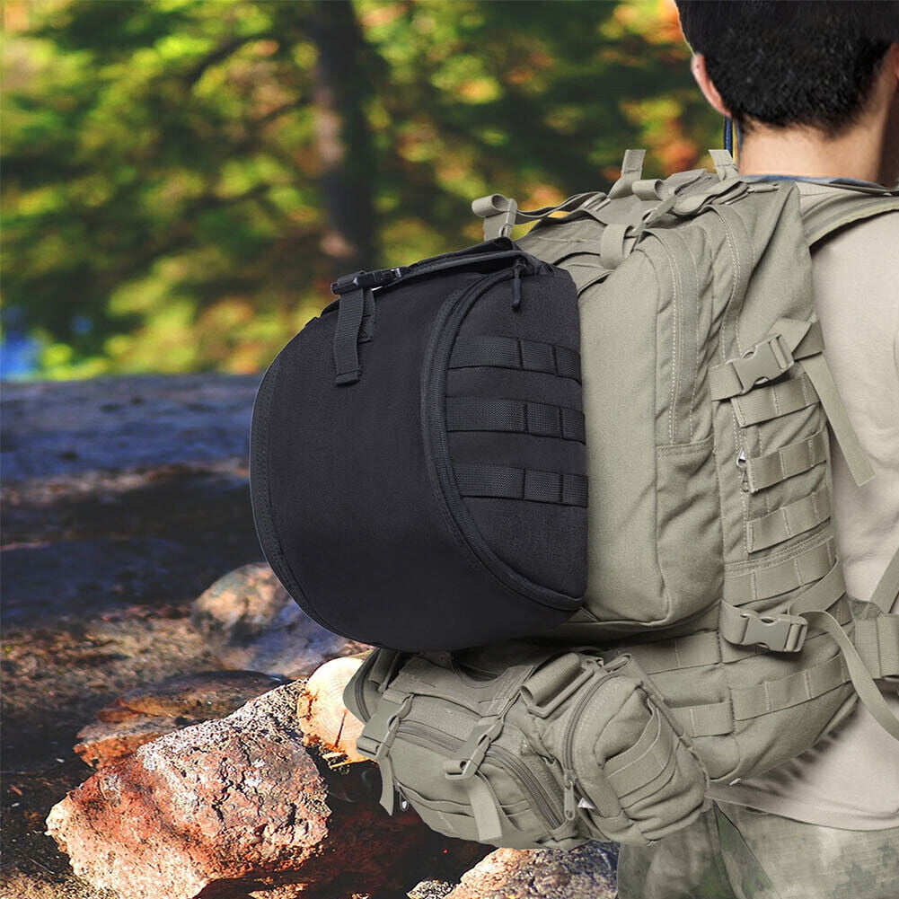 Helmet Bag Multi-Purpose Molle Padded Storage Carrying Pouch
