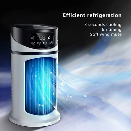 

sulihua Portable Air Conditioner Fan Portable Fan Conditioner Humidification Electric Fan Usb Multi-function Timing Conditioning Fan for Room Bedroom Office Desk