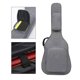 thumbnail image 4 of Advancent Versátil funda para guitarra acústica con correa ajustable para el hombro y prácticos bolsillos Almacenamiento y organización del hogar Gris 44x14x108cm, 4 of 6