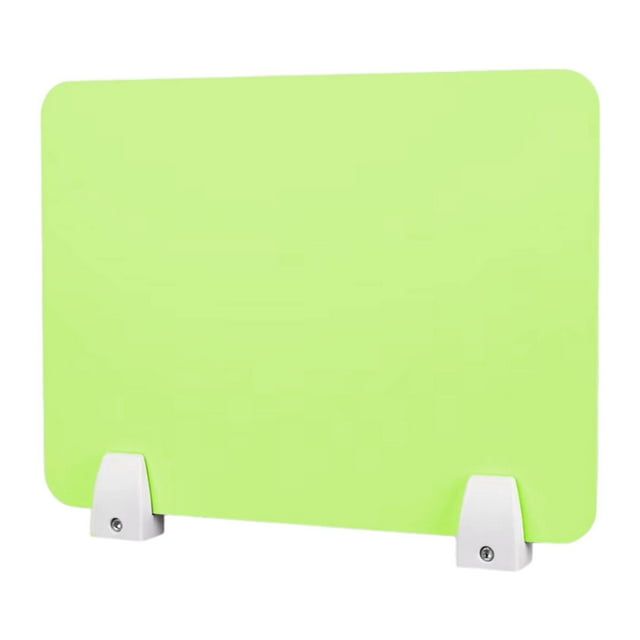 Escuela de mesa de tablero de escritorio Divisor de escritorio Divisor verde resistente en el práctico panel de guardia multipropósito para maestro de 40x40cm