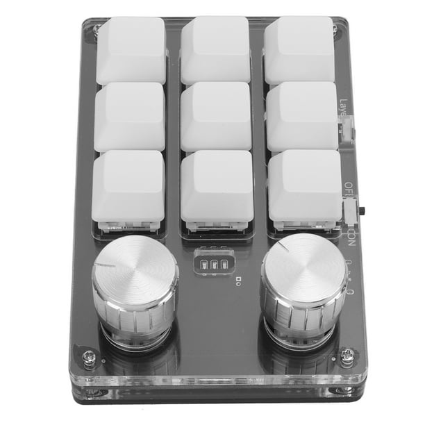 Shortcut Programmable Keyboard, Mini Keyboard With Knob Plug And Play