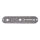 thumbnail image 2 of Cubierta de licencia de Control de Interruptor de Puente de Guitarra Gloria Cubierta de placa para guitarra eléctrica Plateado, 2 of 9