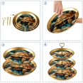 thumbnail image 4 of Turtle Plastic Discs Iron Pillar Dessert Table Stand for Parties and Events - Stylish Display for Weddings, 4 of 6