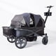 thumbnail image 1 of Gladly Family Anthem4 Quad All-Terrain Wagon Stroller, Graphite Special Edition, 1 of 5