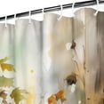 thumbnail image 3 of Happy Fall Pumpkin Shower Curtains,Washable Show Curtain with Hooks Friendly Polyester Fabric Bathroom Curtains for Bathroom Bathtub Autumn Holiday, 3 of 5