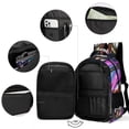 thumbnail image 3 of Mobile Suit Gundam Backpacks Lightweight Casual Bookbags Travel Daypack Bookbags for Camping Hiking, 3 of 8