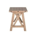 thumbnail image 3 of Anva End Table- Light Brown Mahogany- Shelf- Rectangular 24 Inch, 3 of 5