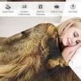 thumbnail image 3 of PIKWEEK Lion Blanket Comfort Warmth Blanket for Couch Bed Chair Office Sofa, 3 of 6