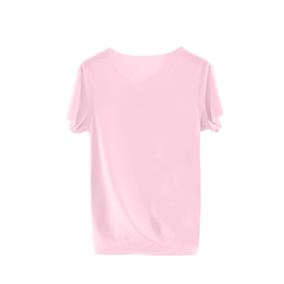 Einccm Children's Solid Color T-Shirt - Ultra Soft Breathable Fabric, Relaxed Fit for Boys and Girls Ages 2 to 13, Perfect for Casual School Outdoor Summer Wear