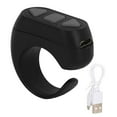 thumbnail image 3 of Phone Remote Control Ring, Stable Signal Ergonomic  Page Turner Comfortable To Wear  For Watching TV Black,Pink, 3 of 8