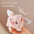 thumbnail image 3 of Chat Rouge en Filet à Queue Remuante Petit Cochon Volant Corde à Tirer panda Jouet en Peluche Pendentif Poupée Chiot kapibala DMH, 3 of 7