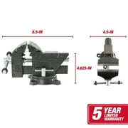 Hyper Tough 3-1/2-inch Light-Duty Bench Vise, 42935