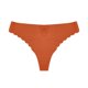 thumbnail image 1 of Gibobby Ropa Interior Elástica para Mujer Ropa interior seda helada para mujer, cintura , Tanga Sexy sin costuras, pantalones huecos Color sólido （Rojo， S), 1 of 2