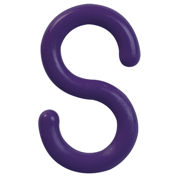 2 Inch Purple S-Hooks (10 Pk)