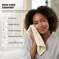 thumbnail image 4 of Utopia Towels 24 Pack Cotton Washcloths Set, 100% Ring Spun Cotton, Premium Flannel Face Cloths, Highly Absorbent and Soft Feel Fingertip Towels, Ivory, 4 of 10