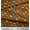 thumbnail image 2 of Soimoi Rayon Fabric Havanese Dog Fabric Prints by Yard 42 Inch Wide, 2 of 3