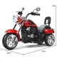 thumbnail image 3 of Moto en Estilo Chopper Costway para Niños Rojo con Música, 3 of 9