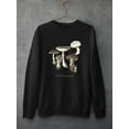 thumbnail image 3 of Les Champignons I Sweatshirt Men -Naomi McCavitt Designs, Male 3X-Large, 3 of 4