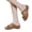 Brown, variant on WIZUTIZ Womens Shower Shoes Vintage Soft Lightweight Womens Sandals Summer Sandals Wedge Sandals Platform Heels Sandals Beach Slide Sandals Outdoor Slippers