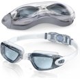 thumbnail image 1 of Swim Goggles, Swimming Goggles No Leaking Full Protection Adult Men Women Youth, 1 of 5