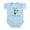 Sky Blue, variant on CafePress - My First St. Patrick's Day Infant Bodysuit - Baby Light Bodysuit, Size Newborn - 24 Months