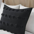 thumbnail image 4 of Intelligent Design Lucy Twin Bedding Sets Clip Jacquard in Black - Luxury Comforter Sets, 4 of 12