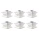 thumbnail image 1 of 6Pcs Solar Post Cap Lights Post Solar Lights LED Light Outdoor Waterproof Fence Post Solar Lights for Wood Fence, 1 of 5