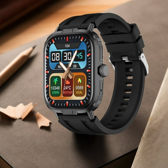 Smart Watch for Men Women, 2.01" HD Smartwatch (Answer/Make Call),Activity Fitness Tracker with Heart Rate Sleep Monitor Pedometer,100+ Sport Modes, Fitness Watch for Android iPhone