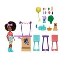 thumbnail image 2 of Mattel Karma's World Juice Bar Playset, 20 Pieces, Includes Karma Doll (87-in), Colorful, 2 of 3