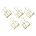 thumbnail image 1 of Wire Binder Clips, 30Pcs Strong Clamping Paper Clamps Widely Used  For Office Gold,Rose Gold,Purple, 1 of 8
