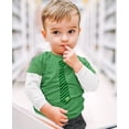 thumbnail image 4 of Tstars Boys Unisex Irish Clover Striped Tie Kids St Patricks Day Shamrock Shirts Gift for Boys Irish Shirt Pride Proud Irish Toddler Kids Graphic T Shirt, 4 of 10