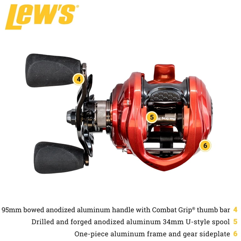 best catfish baitcast reels 600CTS Baitcasting Rod and Reel Combo I Pro Left / 600CTS Combo + Power Handle / Heavy dark tip and a St. Croix Style:BST400LP (Right Hand) The Best Baitcasting Reels