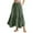 Green, variant on RUTAYY Women A-Line Flowy Skirt For Party Daily And Date Versatile All Season Wear Solid Color Smocked Boho Pleated Skirts