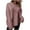 Pink, variant on JYnXIANTI Womens Sweaters Solid Fashion Crewneck Long Sleeve Casual Loose Pullover Fall Winter Warm Cable Knit Tops