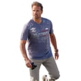 thumbnail image 2 of Atlas For Men - Camiseta para Hombre - Pack de 2 (Azul, Blanco), 2 of 2