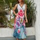 thumbnail image 2 of Vestido De Noche De Lujo Sin Mangas Para Mujer, Rose Vestido De Fiesta, 2 of 5