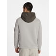 thumbnail image 3 of Athletic Works Men's and Big Men's Mix Media Hoodie, Sizes S-5XL, 3 of 5