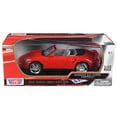 thumbnail image 3 of Porsche 911 (997) Turbo Cabriolet Red 1/18 Diecast Model Car by Motormax, 3 of 3