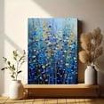 thumbnail image 6 of Vibrant Yellow Cosmos Field Canvas Print Wall Art for Living Room Bedroom Dining Room Kitchen Hallway Office Hotel Lobby, 6 of 8