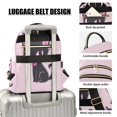 thumbnail image 4 of JIALIOU Mini Backpack Purse for Women Quilted Casual Daypack Small Travel Shoulder Bag, Lovely Cat Wear Bow Tie, 4 of 7