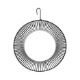 thumbnail image 3 of Comedero colgante para pájaros perfecl forma de corona de maní Metal, 3 of 8