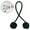 Peacock Green, variant on Clearance Under $5 Begleri Fidget Toy,Fidget Beads,Begleri Fidget,Worry Worm,Fidget Beads Skill Toys,Fidget Toys,Parachute Cord and Steel Beads (Red Black 10*1in)Clearance from ANMUYUM