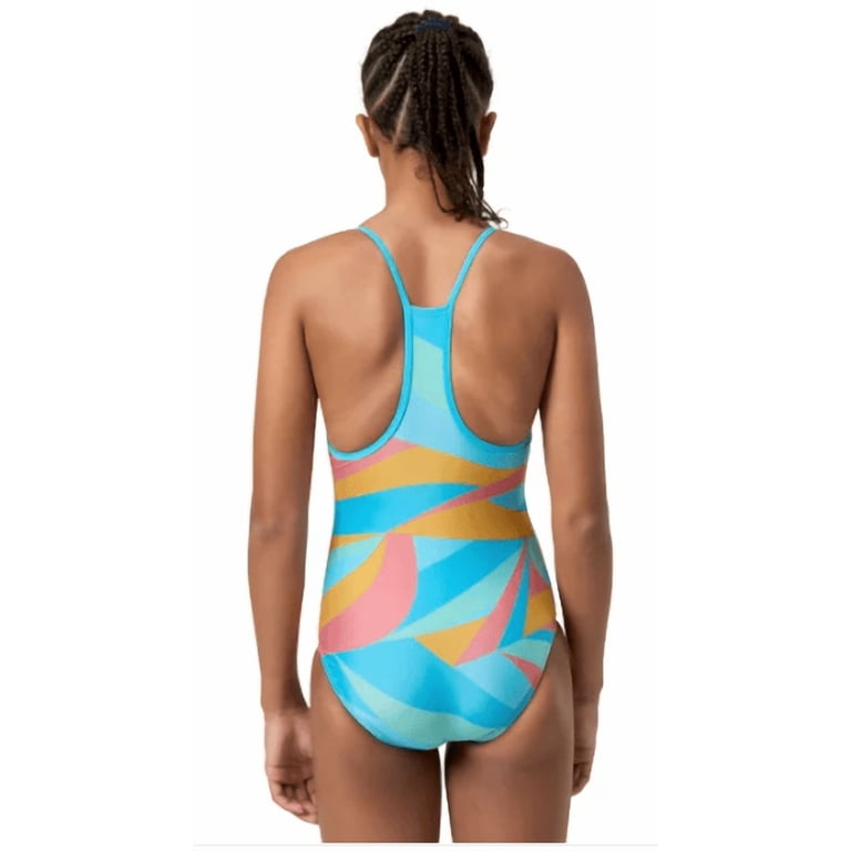 Speedo Girls Power Plus Kneeskin One Piece Swimsuit - Competition Swimwear In Team Colors