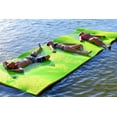 thumbnail image 5 of Rubber Dockie 18x6 ft Premium Foam Floating Water Mat Pad (Green & Orange), 5 of 9