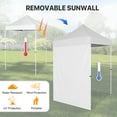 thumbnail image 6 of COOS BAY 5 Ft. W x 5 Ft. D Steel Portable Outdoor Canopy Tent with Sidewall, 6 of 8