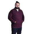 thumbnail image 4 of Duke Mens D555 Lancaster Quilted Quarter Zip Kingsize Sweatshirt, 4 of 5