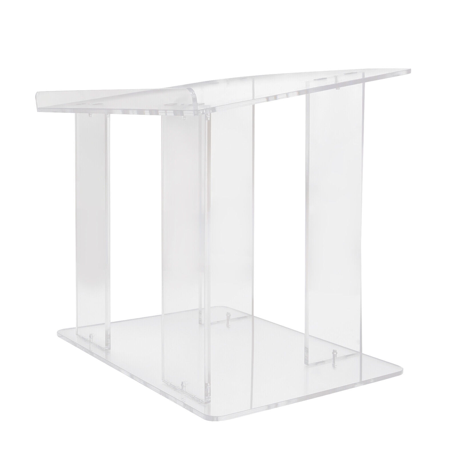 Pacesetter 4-Person Freestanding Clear Acrylic Plexiglass Tabletop