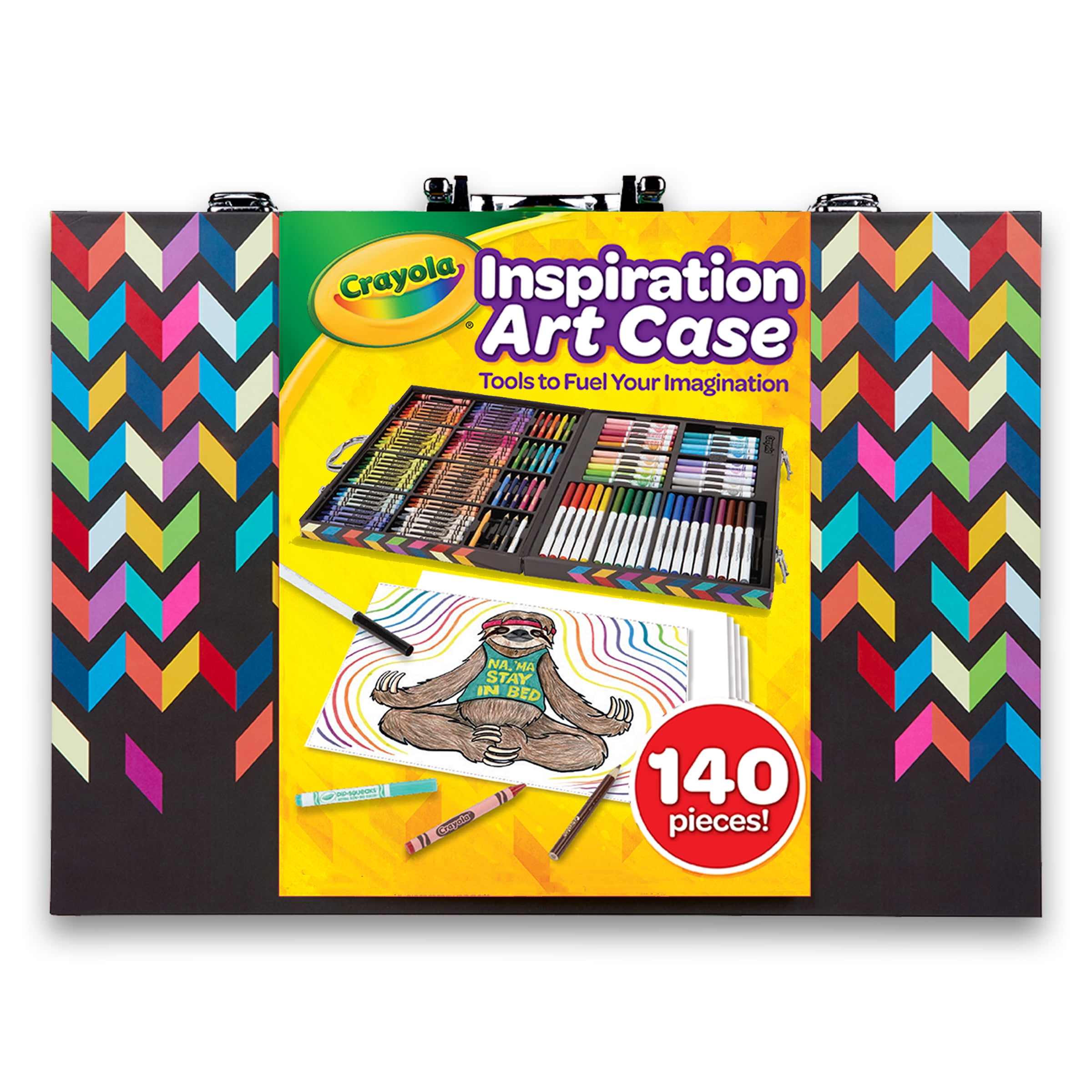 Crayola Inspiration Art Case Coloring Set 115 Pieces Art Set for Kids 